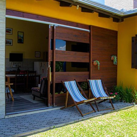 A Casa Amarela - Conforto E Tranquilidade Proximo Ao Mar Balneario Gaivota Kültér fotó