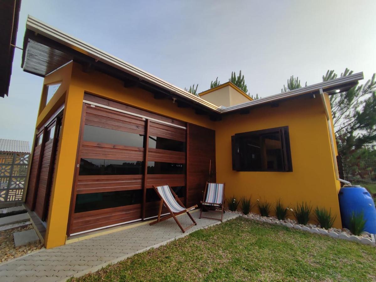 A Casa Amarela - Conforto E Tranquilidade Proximo Ao Mar Balneario Gaivota Kültér fotó